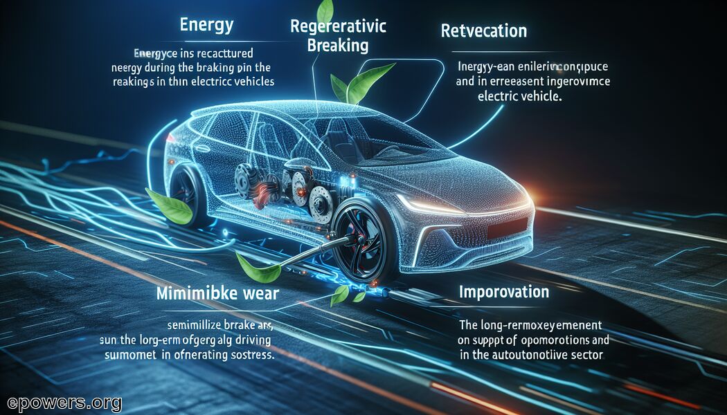 Minimiert Abnutzung der Bremsen   - Vorteil Rekuperation » Energieeffizienz für Elektrofahrzeuge